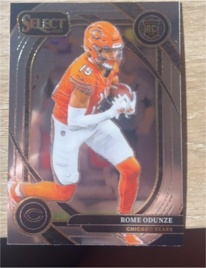 2024 Panini Select Club Level #236 Rome Odunze Rookie — front