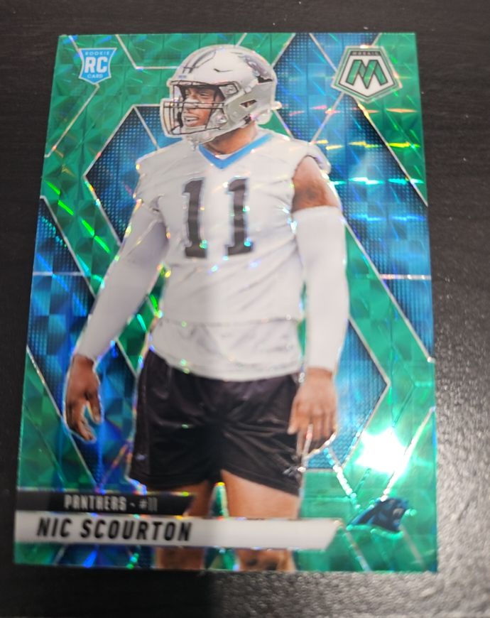 2025 Panini Mosaic #391 Nic Scourton — front