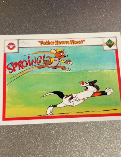 1990 Upper Deck Comic Ball #224 Father Knows Worst — front