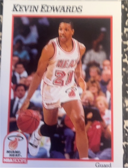 1991-92 Hoops #111 Kevin Edwards — front