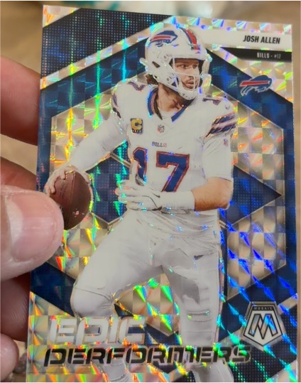 2025 Panini Mosaic #9 Josh Allen — front
