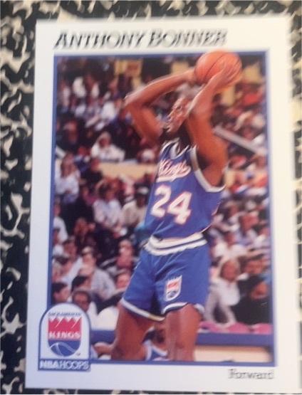 1991-92 Hoops #180 Anthony Bonner — front