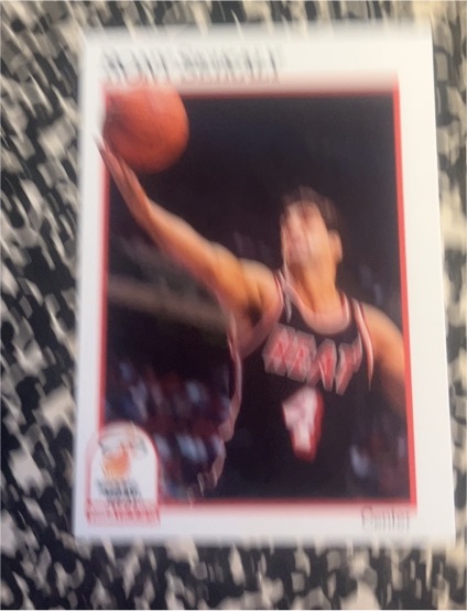 1991-92 Hoops #114 Rony Seikaly — front
