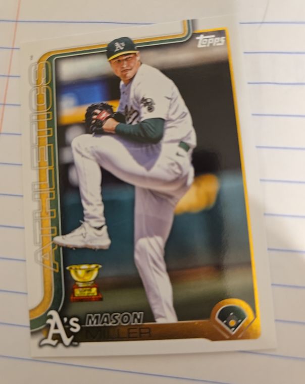 2025 Topps Chrome #142 Mason Miller — front