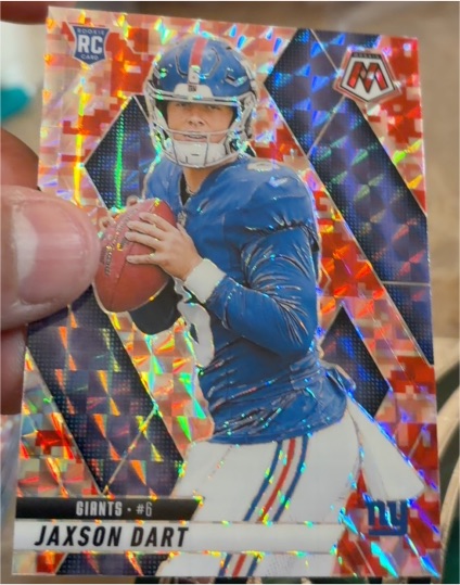 2025 Panini Mosaic #362 Jaxson Dart — front