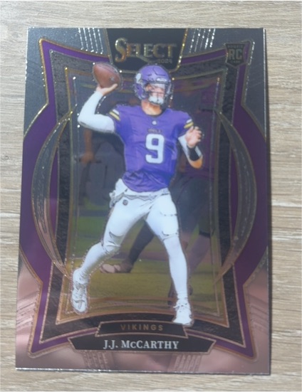 2024 Panini Select #24 J.J. McCarthy — front