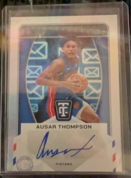 2024-25 Panini Totally Certified Signed Sealed and Delivered Ausar Thompson — front