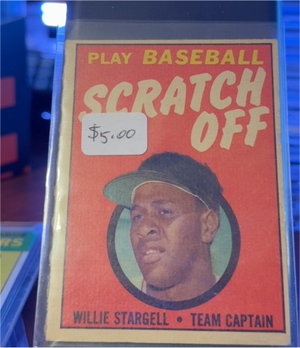 1970 Topps Scratch-Offs #21 Willie Stargell — front