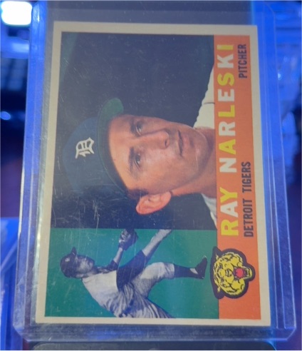 1960 Topps #161 Ray Narleski — front