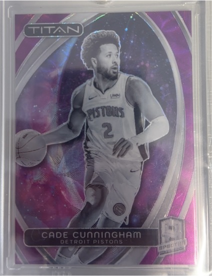 2023-24 Panini Spectra Titan #2 Cade Cunningham — front