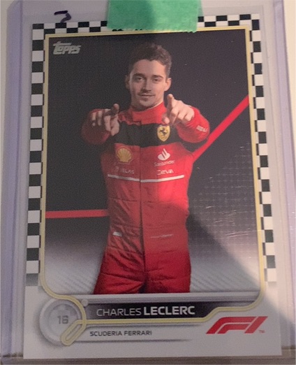 2022 Topps Chrome Formula 1 #25 Charles Leclerc — front