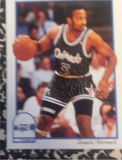 1991-92 Hoops #151 Dennis Scott Orlando Magic — front