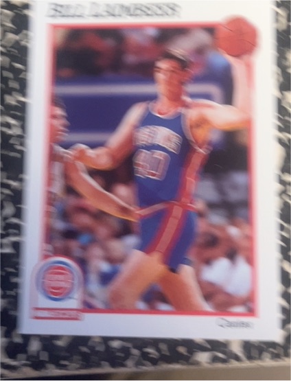 1991-92 Hoops #63 Bill Laimbeer — front