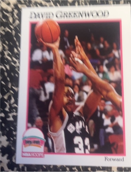 1991-92 Hoops #192 David Greenwood — front