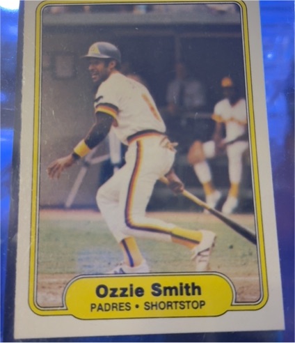 1982 Fleer #582 Ozzie Smith — front