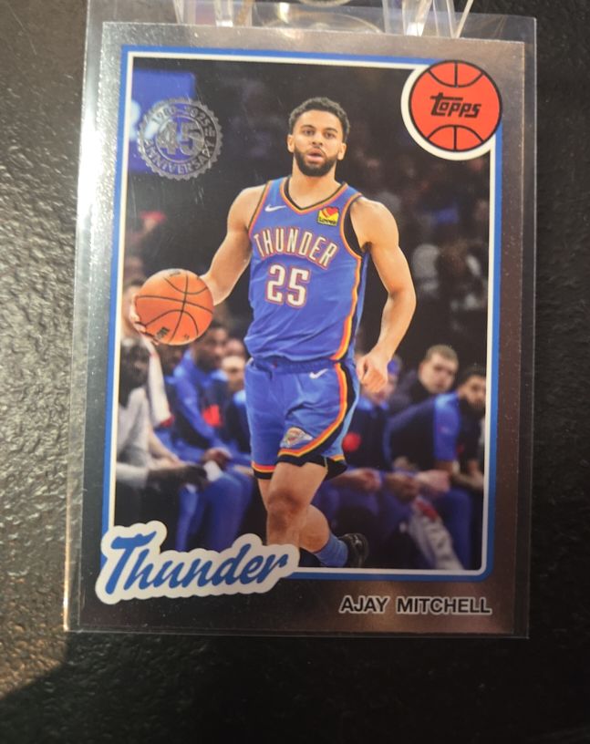 2025-26 Topps Basketball 1980-81 #80BK-12 Ajay Mitchell — front