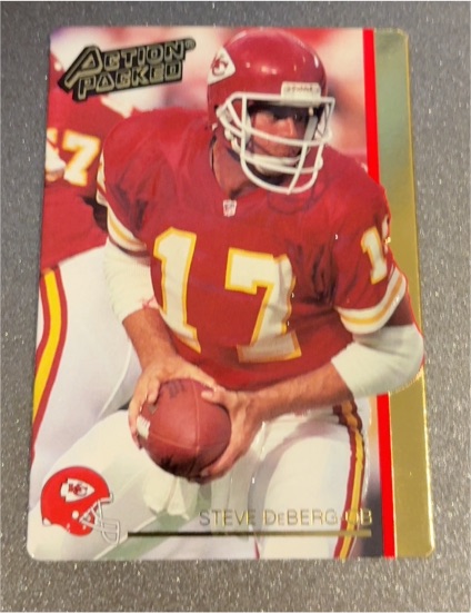 1992 Action Packed Football #112 Steve DeBerg — front
