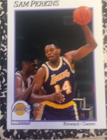 1991-92 Hoops #102 Sam Perkins — front