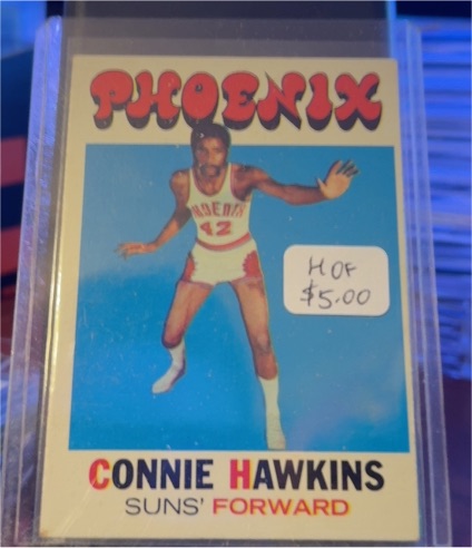 1971-72 Topps #105 Connie Hawkins — front