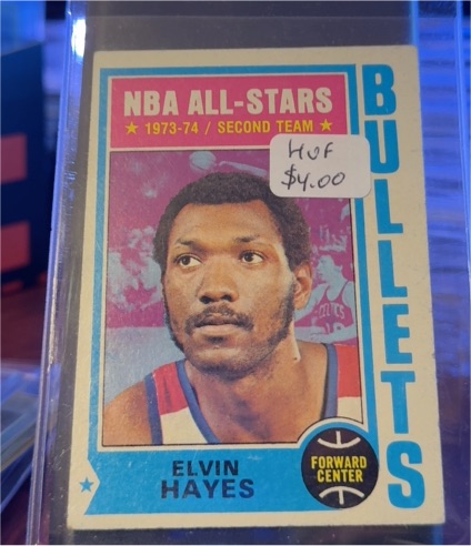 1974-75 Topps #30 Elvin Hayes — front