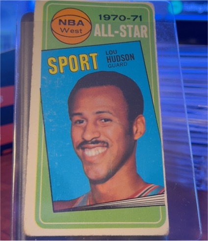 1970-71 Topps #115 Lou Hudson All-Star — front