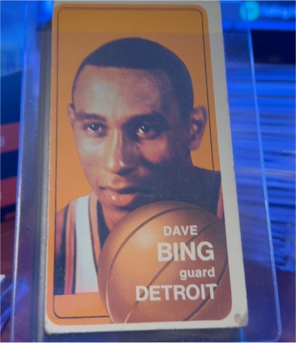 1970 Topps #125 Dave Bing — front