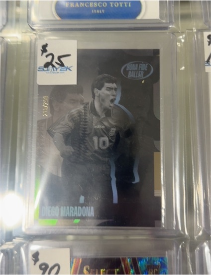 2024 Topps Argentina Team Set Bona Fide Baller #49 Diego Maradona — front