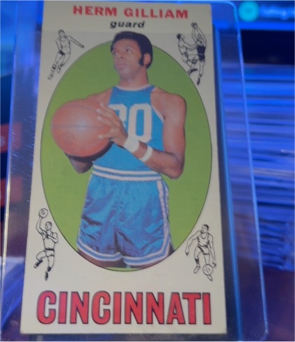1969 Topps #87 Herm Gilliam — front