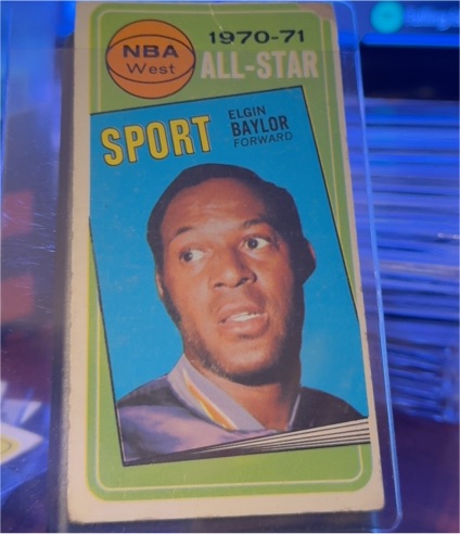 1970-71 Topps #113 Elgin Baylor — front