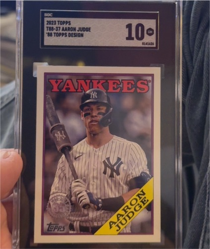 2023 Topps #T88-37 Aaron Judge — front