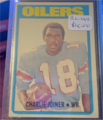 1972 Topps #244 Charlie Joiner — front