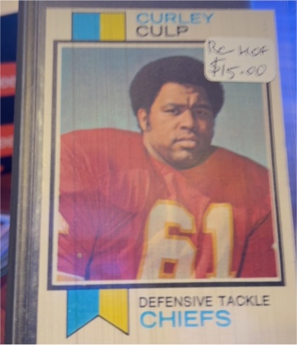 1973 Topps #167 Curley Culp — front
