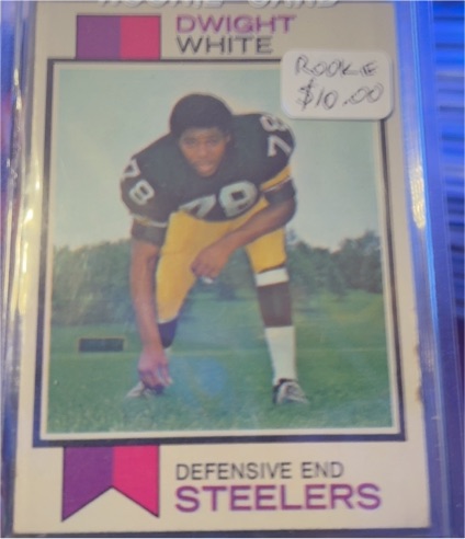 1973 Topps #140 Dwight White — front