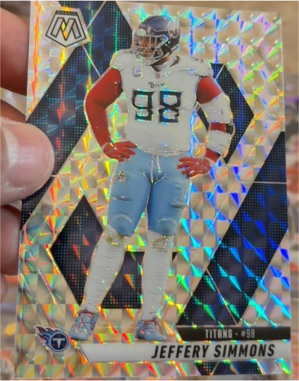 2025 Panini Mosaic #98 Jeffery Simmons — front