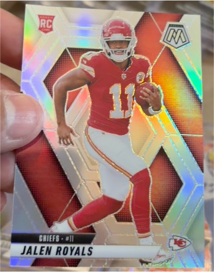 2025 Panini Mosaic #313 Jalen Royals — front