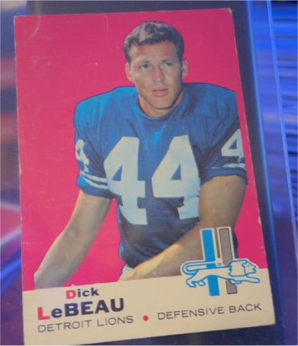 1969 Topps #76 Dick LeBeau — front