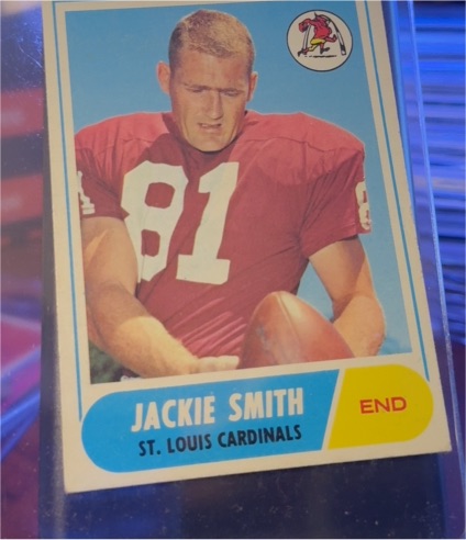 1968 Topps #86 Jackie Smith — front