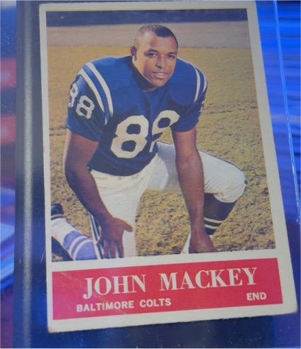 1964 Philadelphia #3 John Mackey — front