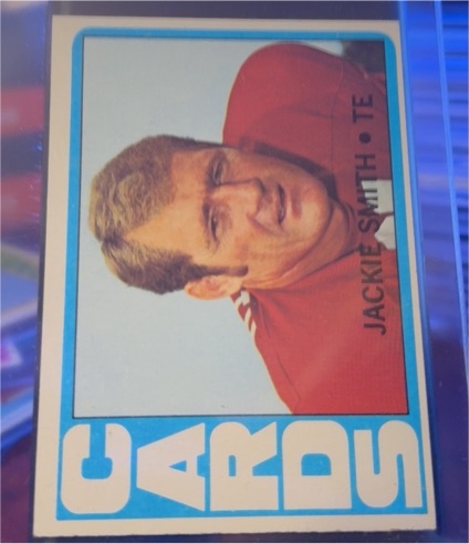 1972 Topps #161 Jackie Smith — front