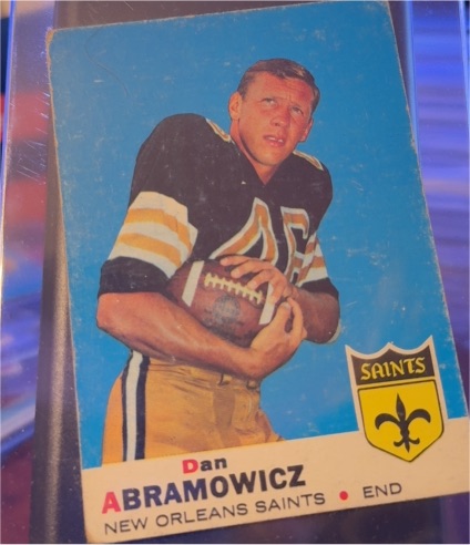 1969 Topps #36 Dan Abramowicz — front
