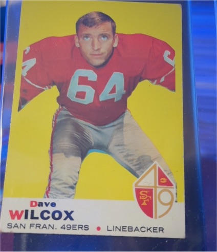 1969 Topps #44 Dave Wilcox — front