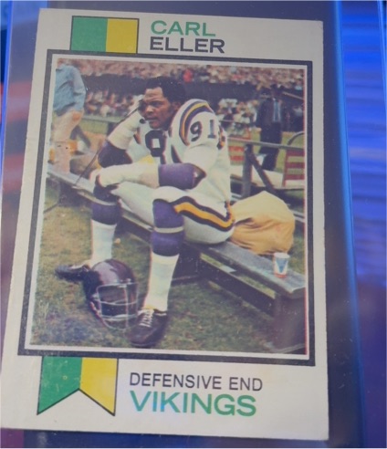 1973 Topps #211 Carl Eller — front