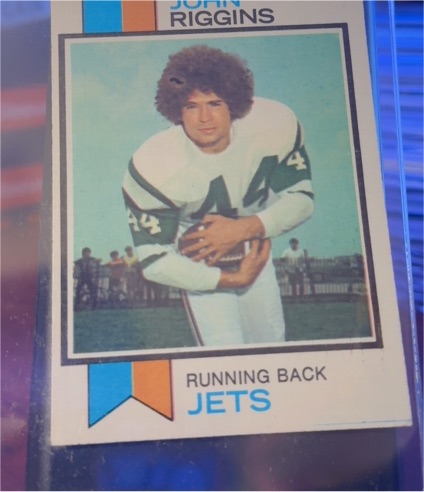 1973 Topps Football #245 John Riggins — front
