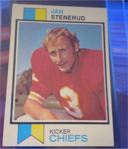 1973 Topps #285 Jan Stenerud — front