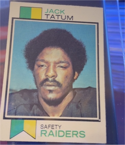 1973 Topps #288 Jack Tatum — front