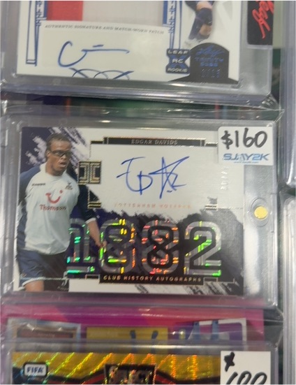 2022-23 Panini Impeccable Club History Autographs #182 Edouard Mendy — front