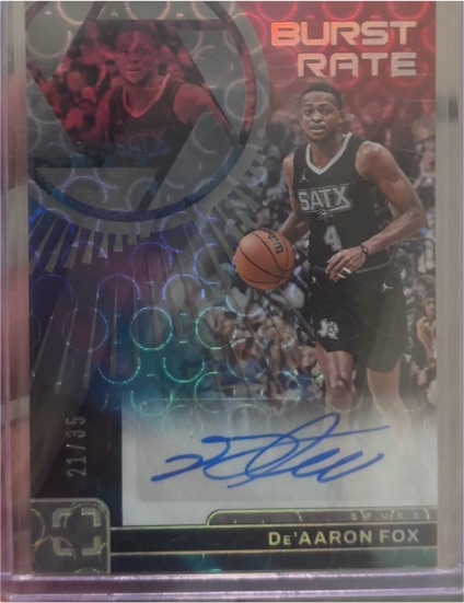 2024-25 Panini Photogenic #217 De'Aaron Fox — front