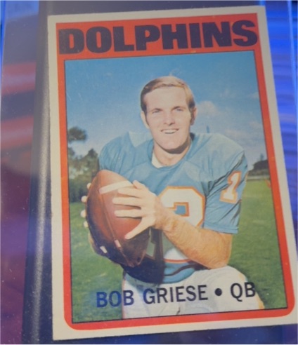 1972 Topps #80 Bob Griese — front