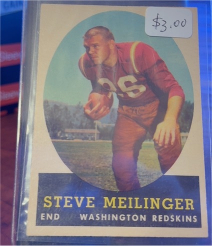 1958 Topps #33 Steve Meilinger — front