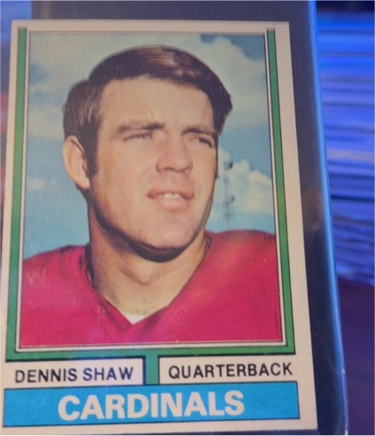 1974 Topps #286 Dennis Shaw — front